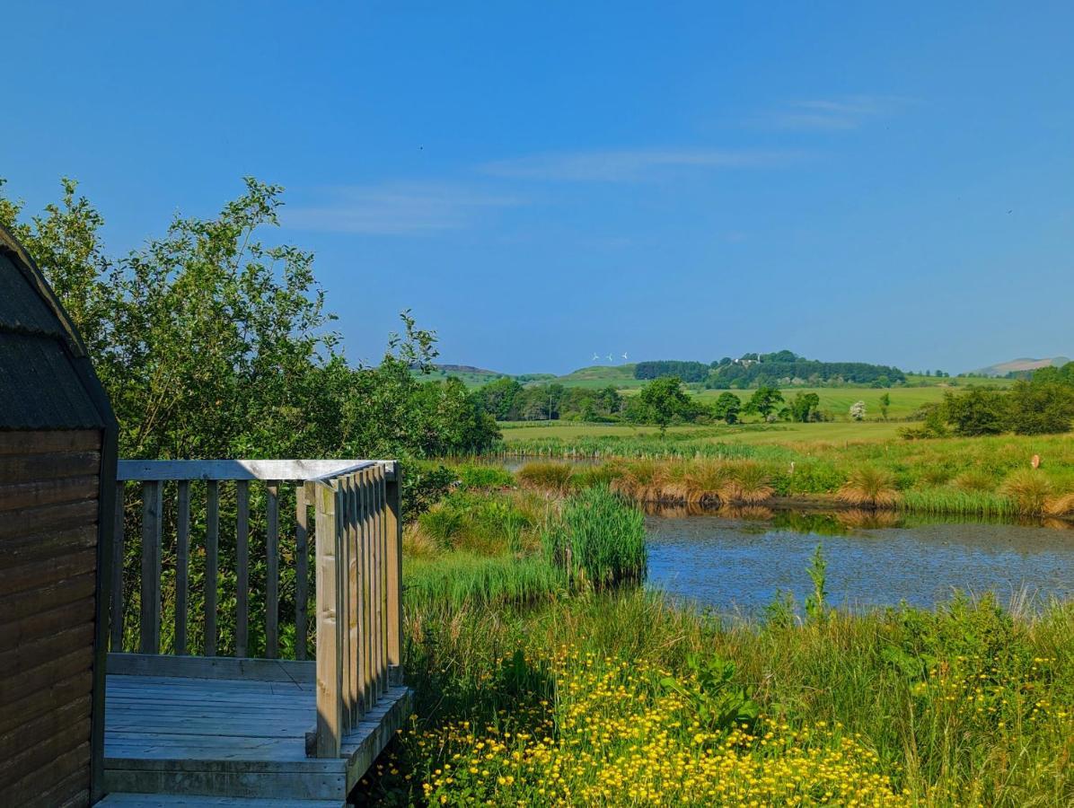 Pond View Pod 1 With Outdoor Hot Tub - Fife - Loch Leven - Lomond Hills Villa Kelty Ngoại thất bức ảnh